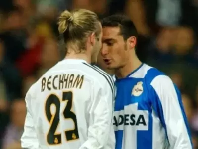 A d�as de Argentina contra Inglaterra: reviven la hist�rica y violenta pelea de Scaloni y David Beckham