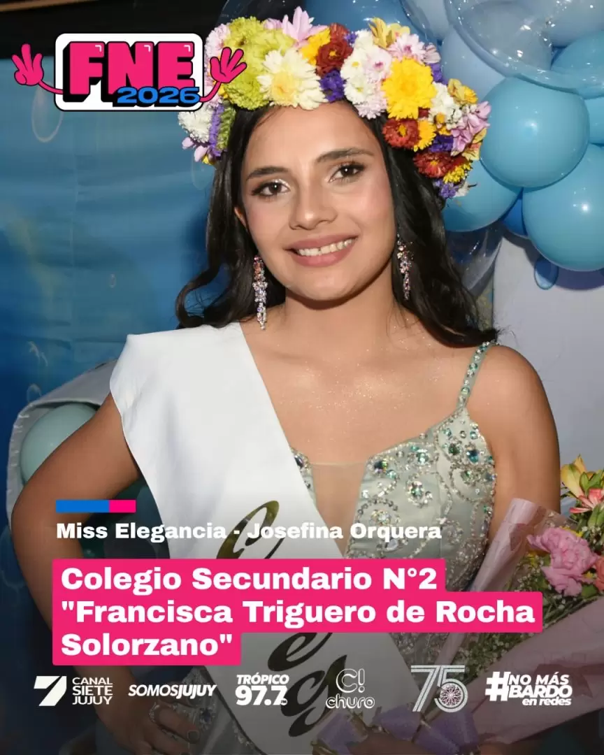 �&Yuml;'' ariadna martinez es la representante 2026 del colegio secundario n� 2 francisca triguero de