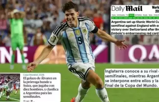 Medios ingleses en la previa de Argentina vs Inglaterra