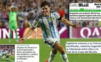 Medios ingleses en la previa de Argentina vs Inglaterra