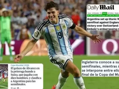 Medios ingleses en la previa de Argentina vs Inglaterra
