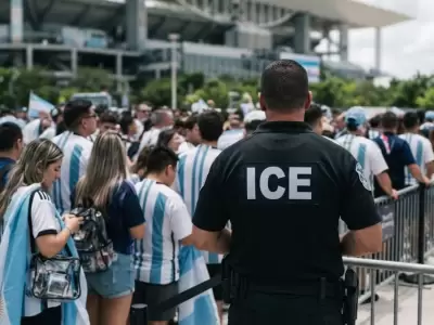 Operativo especial de seguridad para el partido Argentina - Inglaterra