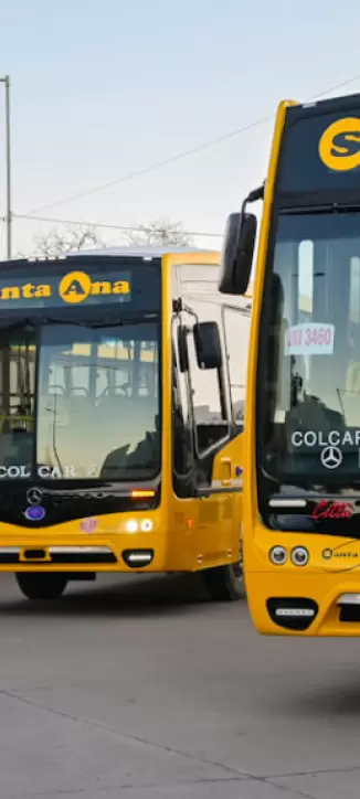 Nuevas unidades de la empresa Santa Ana