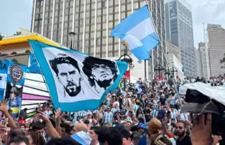 banderazo argentina en atlanta