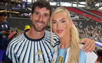 La novia inglesa de Marcos Senesi revel� a qui�n alentar� hoy: "Estoy s�per orgullosa de mi pa�s"
