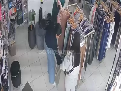 Preocupaci�n por la inseguridad en Libertador: una banda de "mecheras" volvi� a robar en un comercio c�ntrico