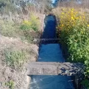 canal de riego en Perico