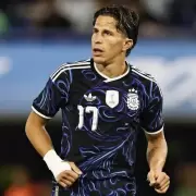"Tiene todo lo que un futbolista quiere": la emoci�n de Giuliano Simeone al hablar de Messi tras su consagratoria noche ante Inglaterra