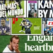 "La Cabeza de Dios" y "Los Inmortales": así reflejó la prensa mundial la histórica remontada de Argentina ante Inglaterra