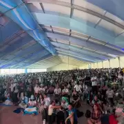 Ciudad Cultural se viste de albiceleste en el cierre del Mundial: pantalla gigante, banderazo y actividades