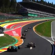 Eau Rouge en el m�tico circuito de Spa en B�lgica
