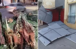 Consecuencias del viento zonda en Jujuy