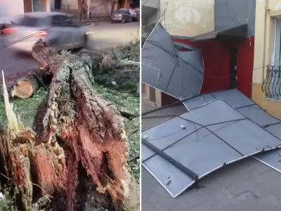 Consecuencias del viento zonda en Jujuy