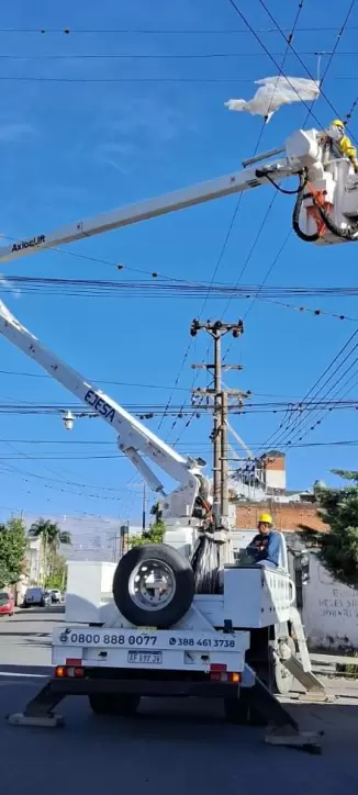 Ejesa trabajando