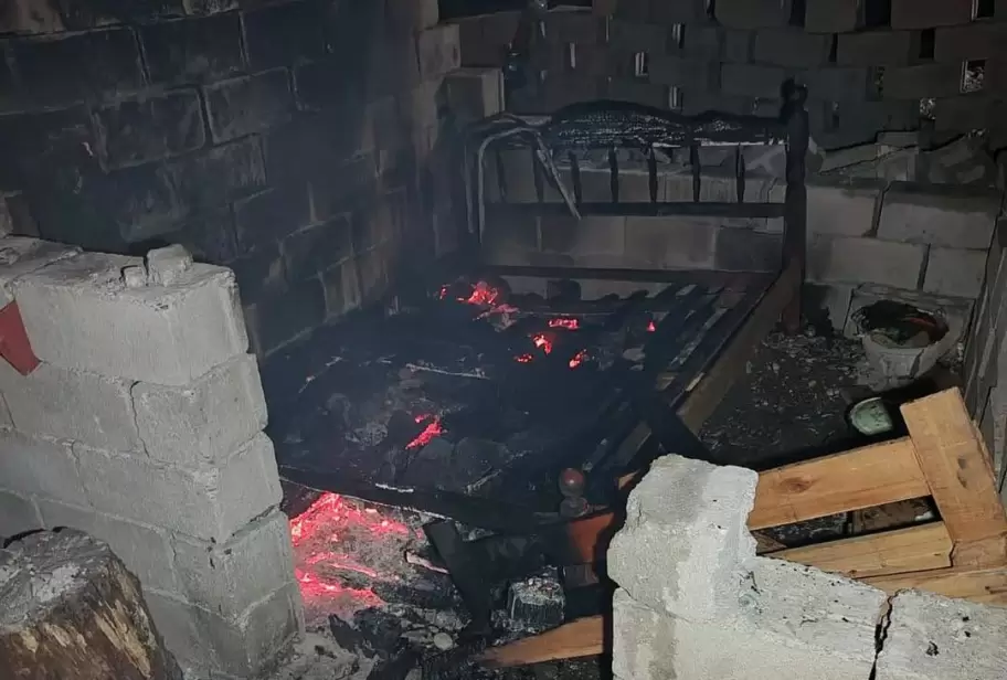 Vivienda Incendiada