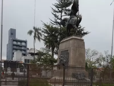 Monumento a Belgrano vallado