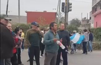Protesta en Alto Comedero por falta de luz