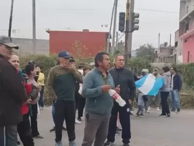 Protesta en Alto Comedero por falta de luz