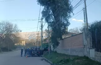 Trabajos de recuperaci�n del sistema de EJESA