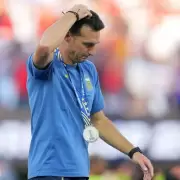 Scaloni se emocionó en la conferencia tras la derrota de Argentina frente a España