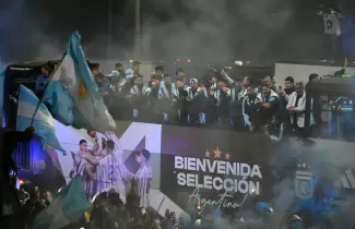 recibimiento seleccion argentina ezeiza