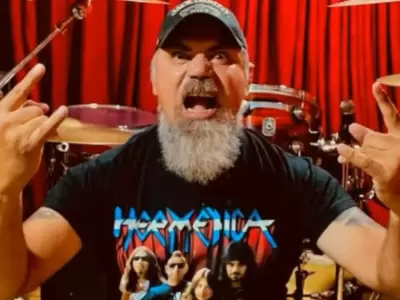 Pato Strunz, baterista de Herm�tica