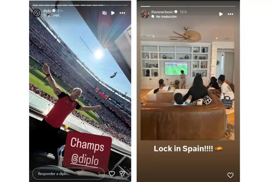 famosos apoyando a españa