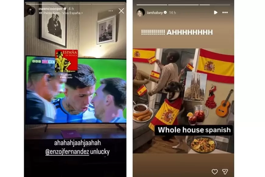 famosos apoyando a españa