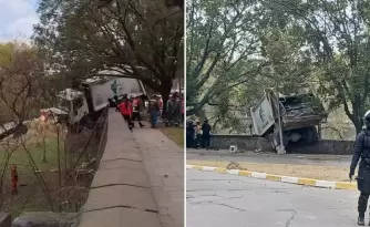 cami�n recolector suspendido