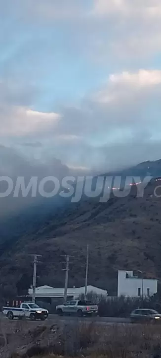 incendio en Volc�n