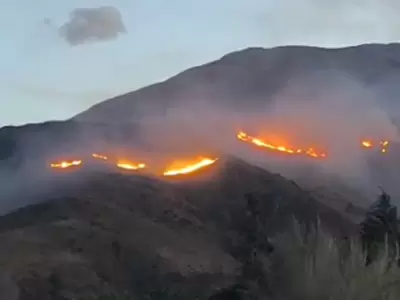 Incendio en Volc�n