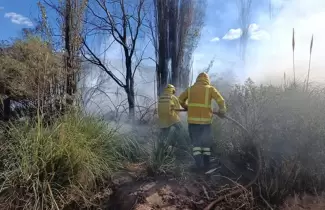 incendio en Volc�n