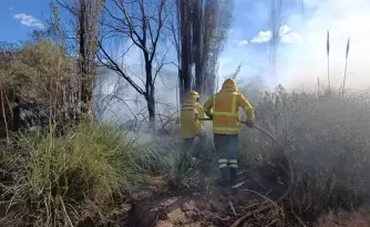 incendio en Volc�n