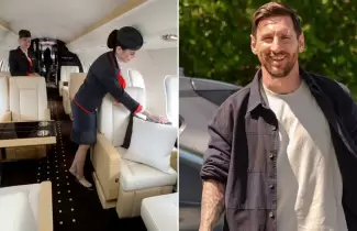 avion de messi