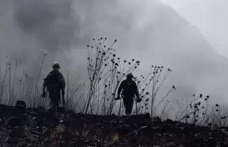 incendios forestales volc�n y barcena