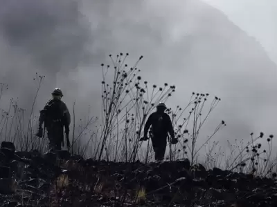 incendios forestales volc�n y barcena