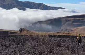 incendios forestales volc�n y barcena