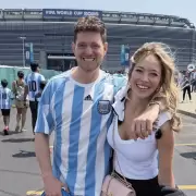 Michael Bubl� y Luisana Lopilato