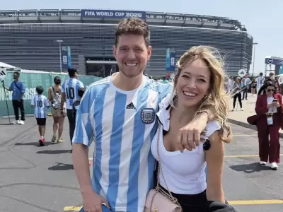 Michael Bubl� y Luisana Lopilato