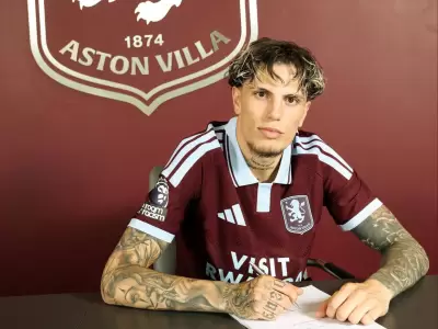 Garnacho firm� contrato con el Aston Villa de la Premier League