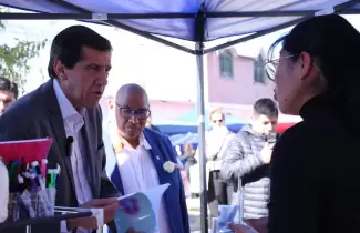 Sadir acompa�� la tradicional Feria de la Rep�blica de Santa Anita en Alto Comedero