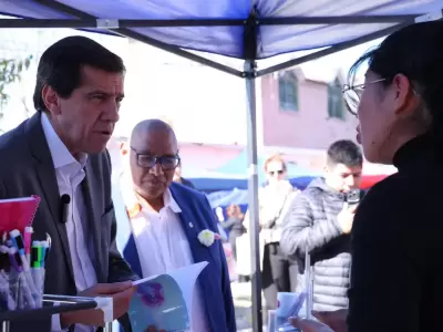 Sadir acompa�� la tradicional Feria de la Rep�blica de Santa Anita en Alto Comedero