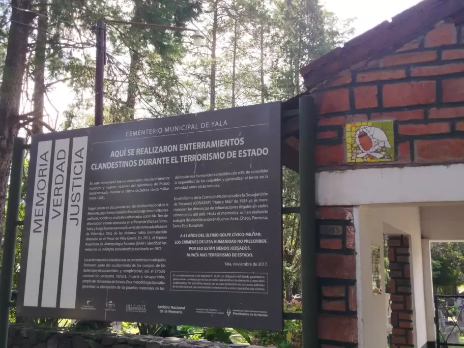 El Cementerio de Yala habr�a sido utilizado para el entierro de v�ctimas de la dictadura