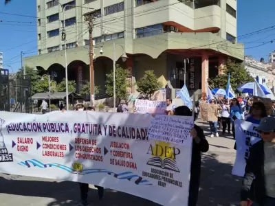 marcha provincial docente