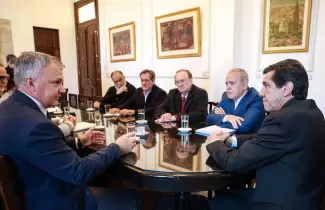 Suministro de gas: el gobernador Sadir y la Uni�n Industrial unen fuerzas para exigir soluciones